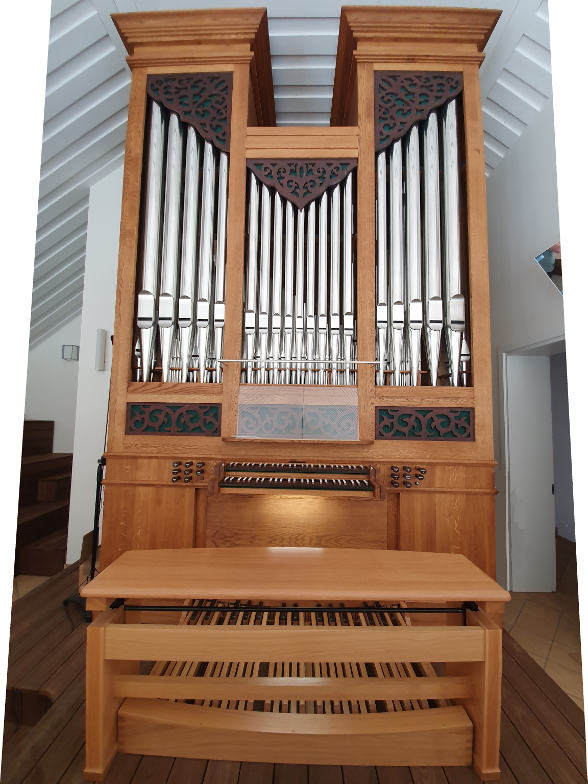 Orgel Kirchenorgel Inzell Festschrift Orgelweihe Metzler 